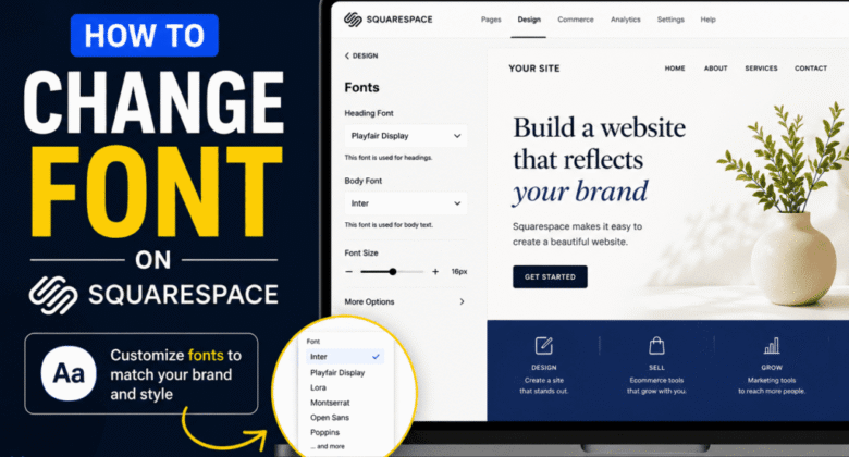 Font on Squarespace