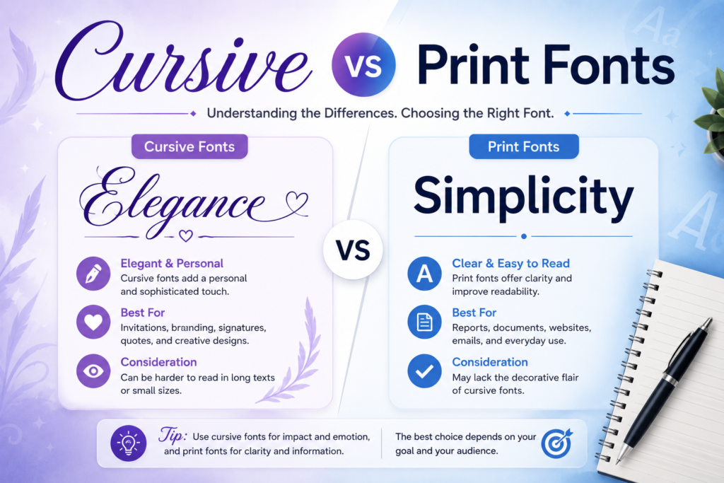 Cursive Fonts You Can Copy & Paste Anywhere