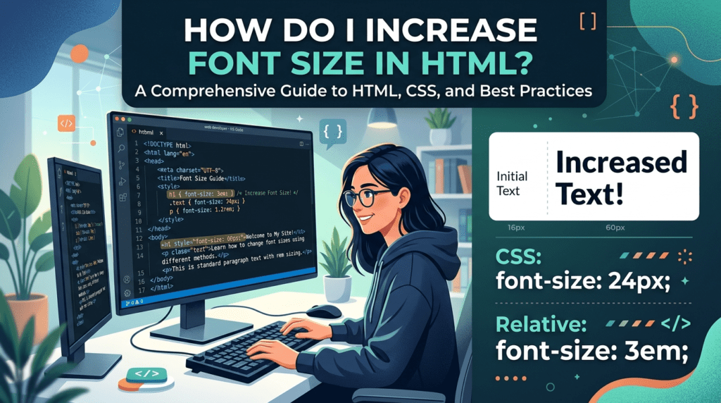 Font Size in html
