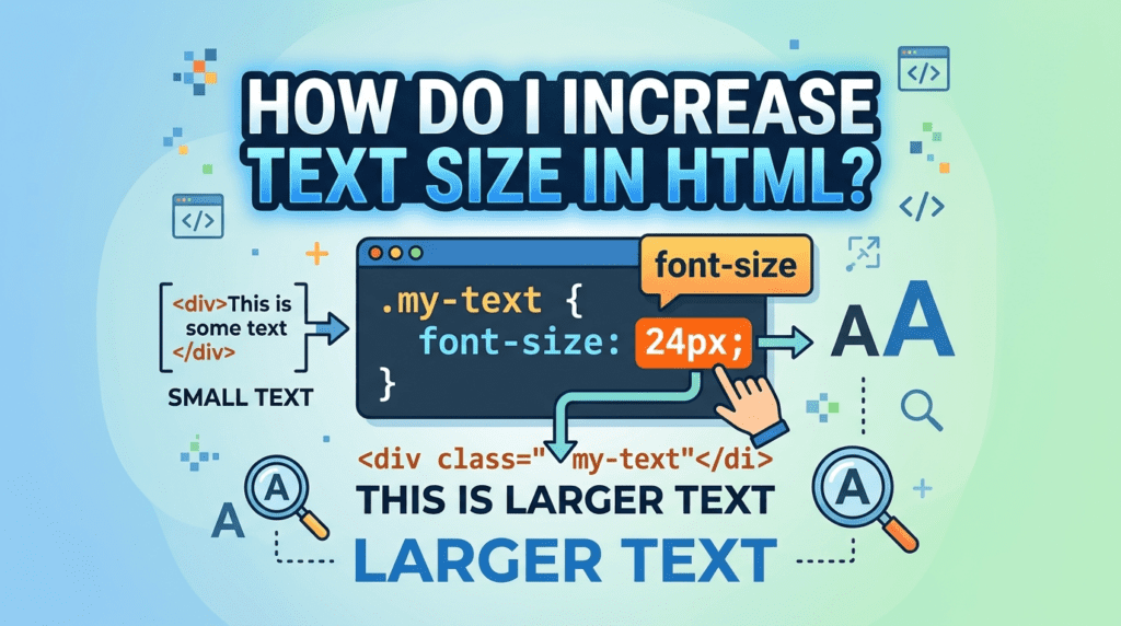 Font Size in html