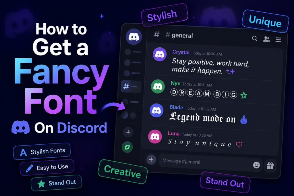 How to Get a Fancy Font On Discord