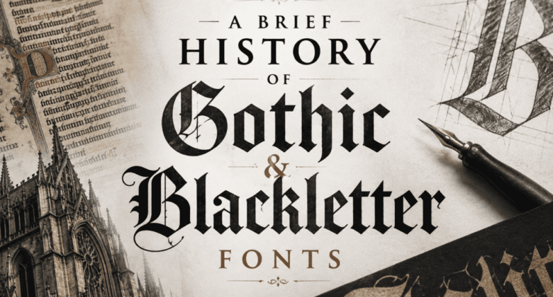 A Brief History of Gothic & Blackletter Fonts